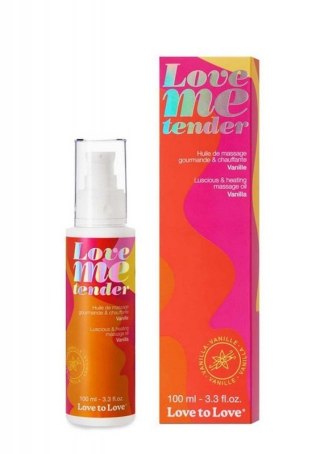 LOVE ME TENDER - MASSAGE OIL - VANILLA 100ML / 3.3FL.OZ. Boss of toys