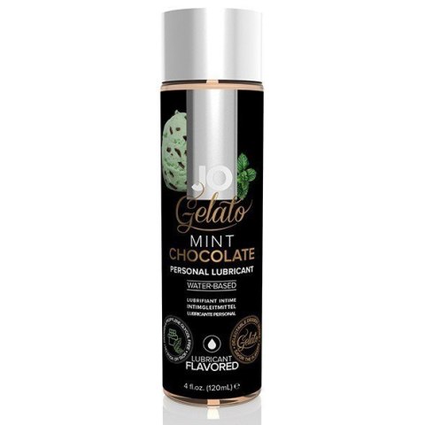 Lubrykant Jadalny O Smaku Lodów Miętowo-Czekoladowych Gelato Mint Chocolate Lubricant Water-Based 120Ml System JO System JO