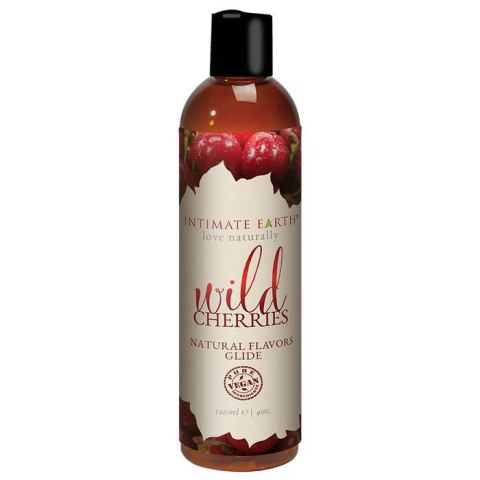 Lubrykant Wild Cherries Flavored Glide 120 Ml Intimate Earth Intimate Earth