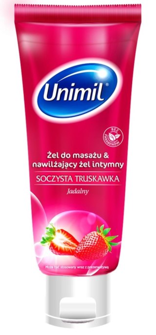 Luscious Żel Intymny Truskawkowy 200Ml Unimil Unimil