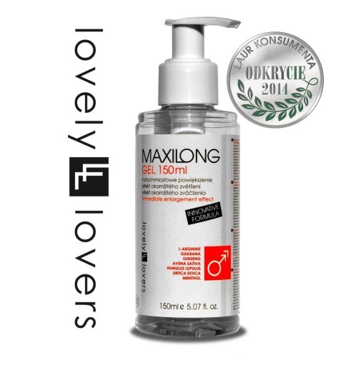 Maxilong Gel Żel Powiększający Penisa150 Ml Lovely Lovers Lovely Lovers