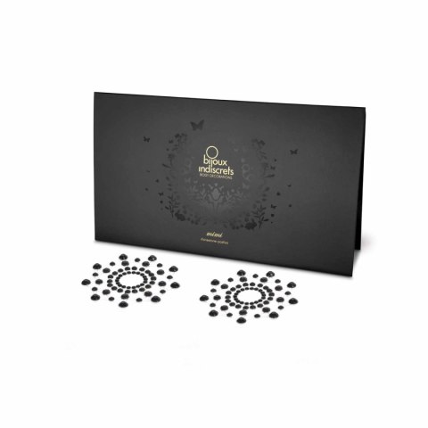 Naklejki Na Sutki Mimi Black Nipple Cover Bijoux Indiscrets Bijoux Indiscrets