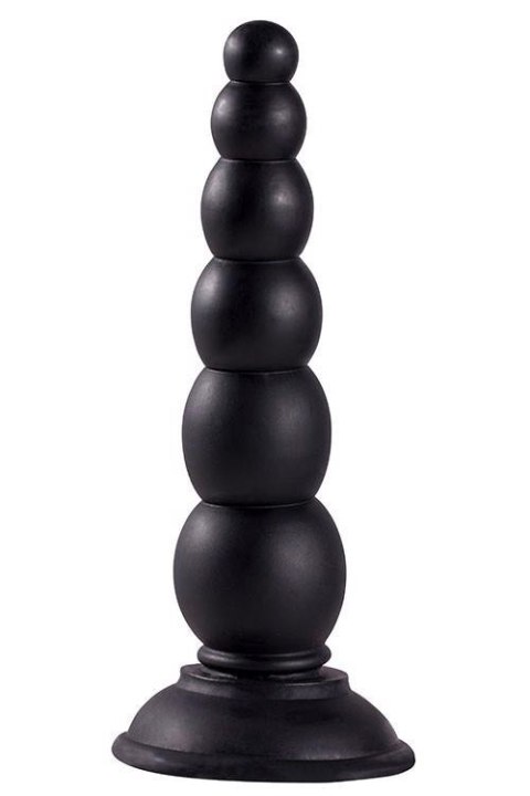 Plug-MENZSTUFF BEADED PROBE BLACK Dream Toys