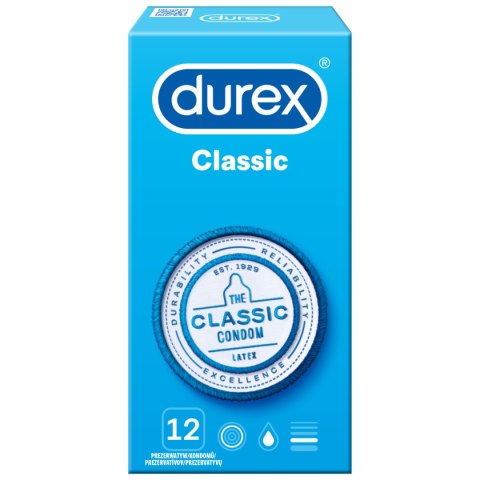 Prezerwatywy Lateksowe Classic 12 Szt Durex Durex