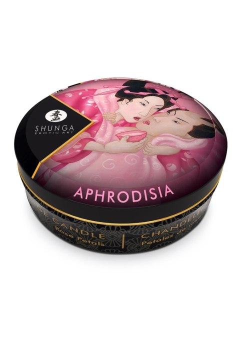 Świeca Do Masażu O Zapachu Róży Aphrodisia Massage Candle 30Ml Shunga Shunga