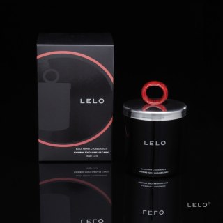 Świeczka Do Masażu O Zapachu Czarnego Pieprzu I Granatu Flickering Touch Massage Candle Black Pepper & Pomegranate 150G Lelo Lelo