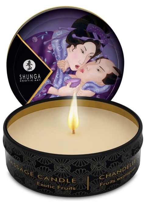 Świeczka Do Masażu O Zapachu Owoców Egzotycznych Libido Massage Candle 30Ml Shunga Shunga
