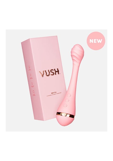Cienki Wibrator Z Dużą Główką Do Mocnego Masażu Punktu G Myth Vush Vush