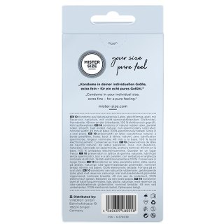 Condoms 49 Mm 10 Pieces Mister.Size Mister Size