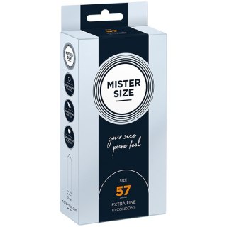 Condoms 57 Mm 10 Pieces Mister.Size Mister Size