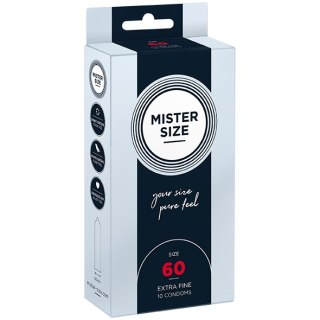 Condoms 60 Mm 10 Pieces Mister.Size Mister Size