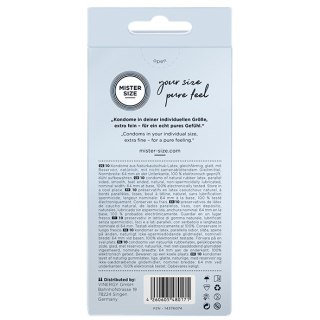 Condoms 64 Mm 10 Pieces Mister.Size Mister Size