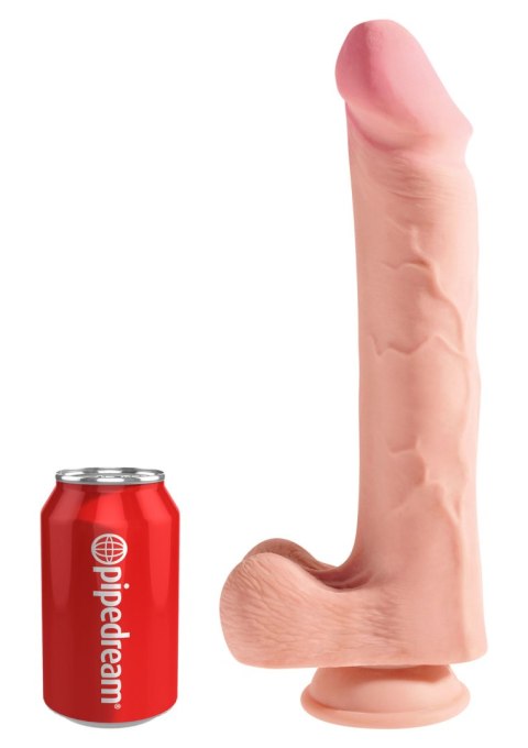 King Cock Triple Density with Balls 12 Inch King Cock