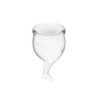 Kubeczki Menstuacyjne Feel Secure Menstrual Cup Set Satisfyer Satisfyer