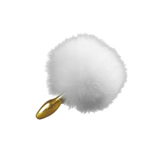 Metalowy Korek Z Króliczym Ogonkiem Upko Rabbit Fur Bunny Tail Small Butt Plug UPKO UPKO
