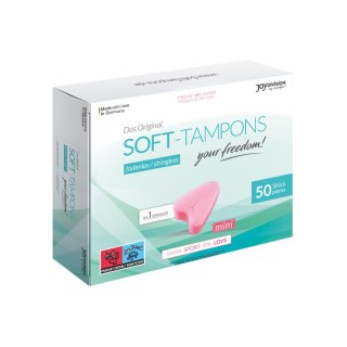 Opakowanie Zbiorcze Tamponów Bezsznurkowych Soft-Tampons Mini Box Of 50 JoyDivision JoyDivision