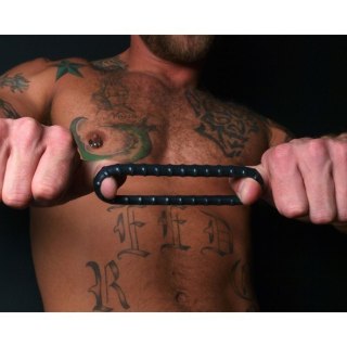 Pierścień Erekcyjny Ribbed Ring Black Perfect Fit Perfect Fit