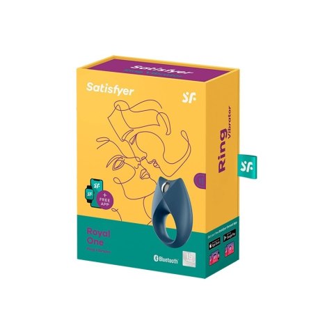 Pierścień Erekcyjny Royal One Ring With App Satisfyer Satisfyer