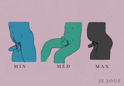 Rozciągliwy Silikonowy Pierścień Erekcyjny Minimum Stretch Silicone Cock Ring Blue Je Joue Je Joue