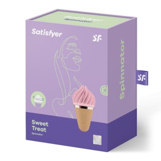 Stymulator Łechtaczki Sweet Treat Spinnator Pink Satisfyer Satisfyer