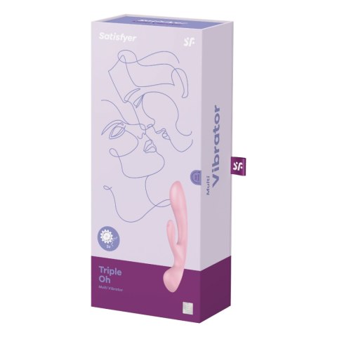 Wibrator Króliczek Triple Oh Pink Satisfyer Satisfyer