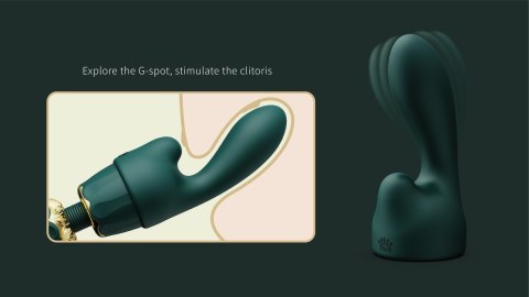 Wibrator Różdżka Kyro Turquoise Green Zalo Zalo