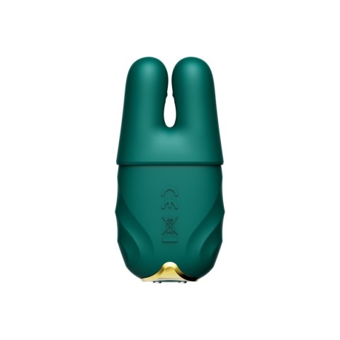 Wibrujące Klamerki Na Sutki Nave Turquoise Green Zalo Zalo