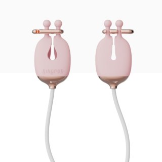 Zaciski Na Sutki No.2 Vibrating Nipple Clamps Pink Qingnan Qingnan