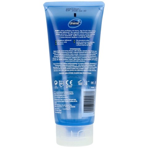 Żel Intymny Na Bazie Wody Pure 200Ml Unimil Unimil