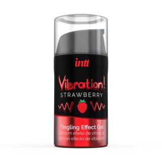 Żel Stymulujący Vibration! Strawberry 15 Ml intt Intt