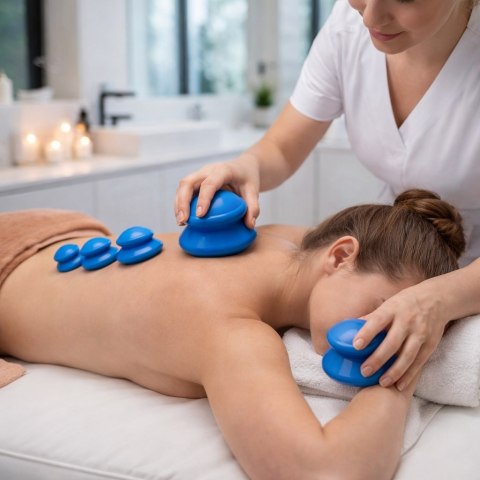 BAŃKI CHIŃSKIE GUMOWE DO MASAŻU 4SZT