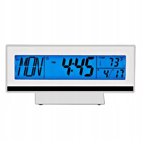 Budzik elektroniczny cyfrowy z wyświetlaczem termometr data alarm zegarek Fortrade