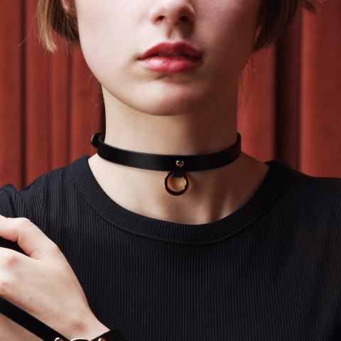 Delikatna Skórzana Obróżka Upko Leather Thin Choker UPKO UPKO