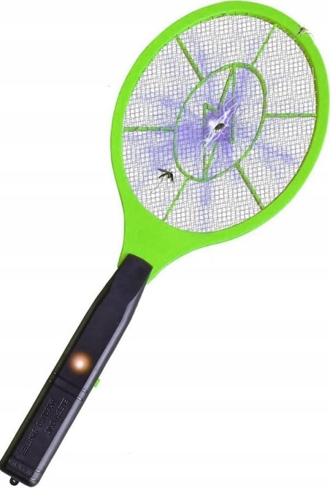 Elektryczna łapka na muchy komary owady ćmy owadobójcza paletka packa 230v Fortrade