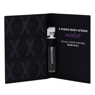 Feromony dla mężczyzn Body Attack Violet For Men 1Ml Aurora AuroraLabs