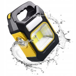 HALOGEN LED PRZENOŚNY Z AKUMULATOREM MAŁA WARSZTATOWA LAMPA Z ŁADOWARKĄ USB Fortrade