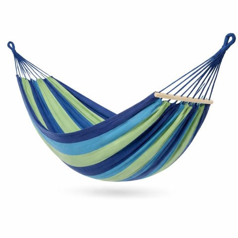 HAMAK 1 OSOBOWY STELAŻ OGRODOWY HUŚTAWKA MOCNY WZMOCNIONY DUŻY + TORBA 200*80 Fortrade