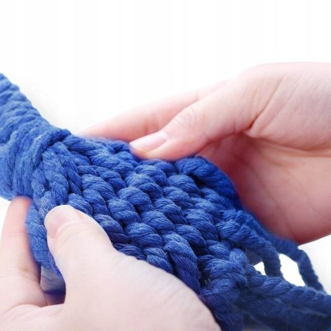 HAMAK OGRODOWY 200x80cm HUŚTAWKA LEŻAK WISZĄCY JEDNOOSOBOWY BUJAK Fortrade