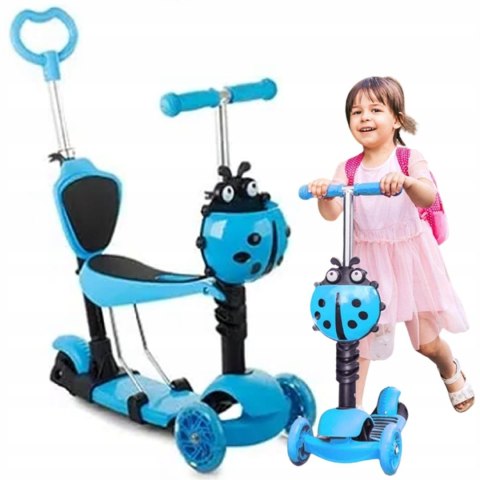 HULAJNOGA BALANSOWA 5w1 BIEDRONKA JEŹDZIK TRÓJKOŁOWA LED Fortrade