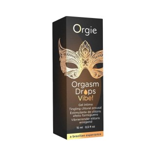 Krople Orgazmowe Orgasm Drops Vibe Peach Flavor 15 Ml Orgie Orgie