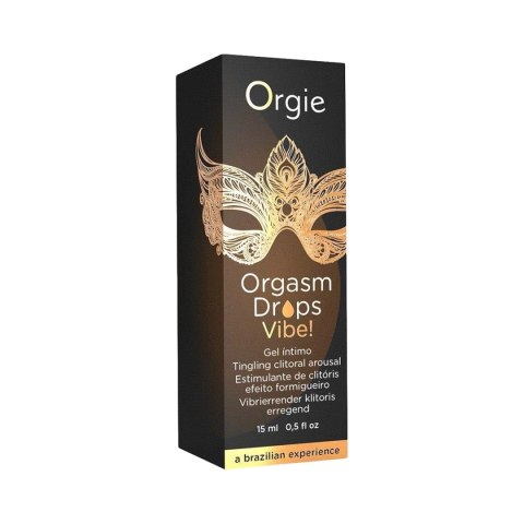 Krople Orgazmowe Orgasm Drops Vibe Peach Flavor 15 Ml Orgie Orgie