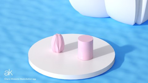 Masturbator Cherry Blossom Masturbation Egg - Brush After Kiss After Kiss