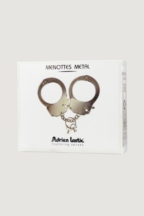 Metalowe Kajdanki Menottes Met Silver Adrien Lastic Adrien Lastic