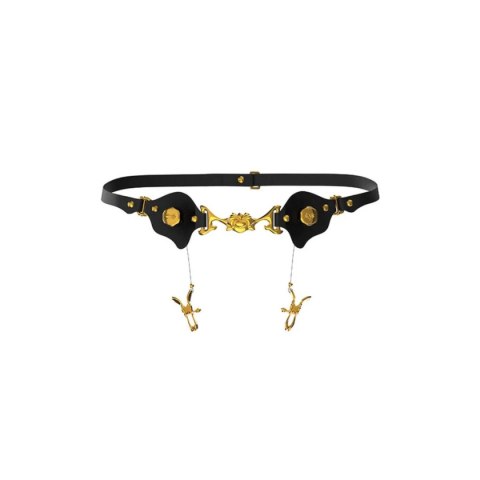 Pas Mystic Bond Collection - Belt With Labia Extender Clamps UPKO UPKO