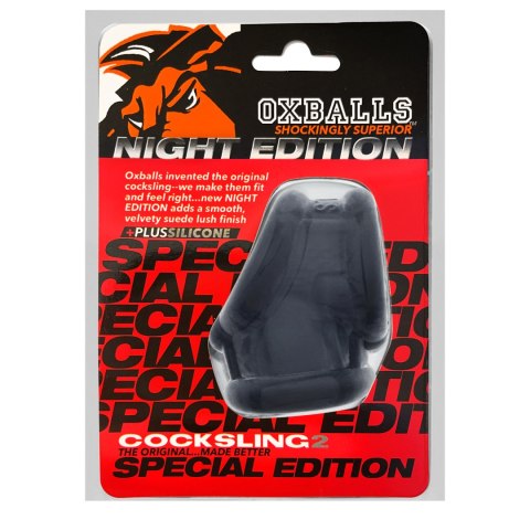 Pierścień Cocksling-2 Sling Special Edition Black Oxballs Oxballs