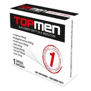 Topmen Suplement Diety Na Erekcję 1 Kapsułka SHS Sexual Health Series