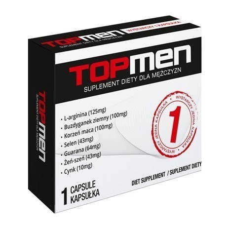Topmen Suplement Diety Na Erekcję 1 Kapsułka SHS Sexual Health Series