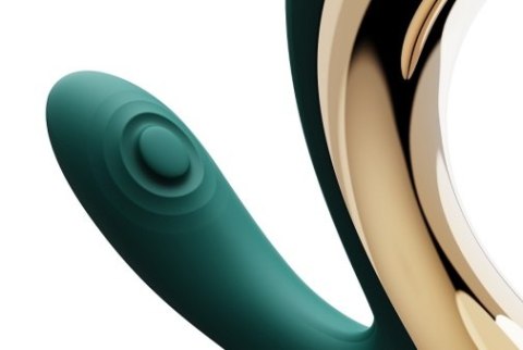 Wibrator Do Punktu G Ze Stymulatorem Talis Turquoise Green Zalo Zalo