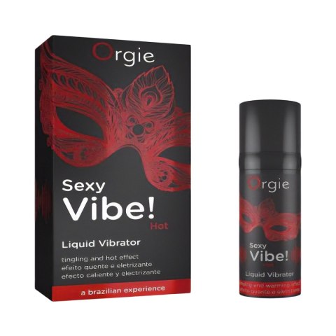 Wibrator W Płynie Sexy Vibe! Hot Liquid Vibrator 15 Ml Orgie Orgie