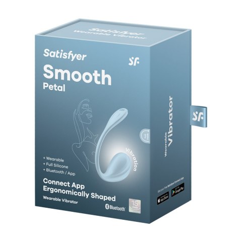 Wibrujące Jajeczko Smooth Petal Connect App Satisfyer Satisfyer